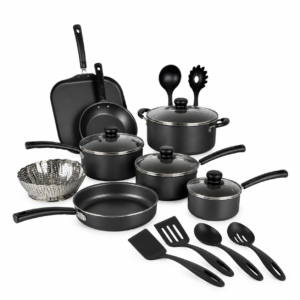 BaterÃa de cocina Tramontina de aluminio antiadherente 18 piezas