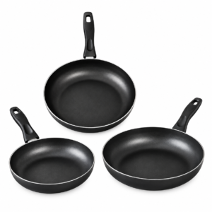 Set de sartenes Cinsa Sabor de aluminio 3 piezas