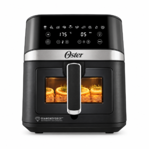 Freidora de Aire Digital Oster DiamondForce 6 L con 10 Programas Automáticos