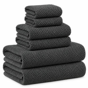 Juego de Toallas de Baño Grandes de Microfibra 30 x 60 Pulgadas, 6 Piezas