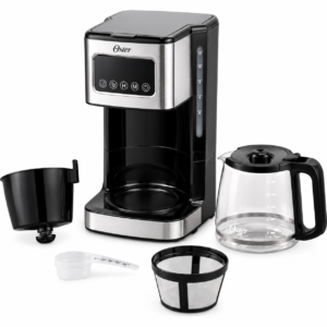 Cafetera Programable Oster BVSTDC4403 de 12 Tazas con Pantalla Táctil